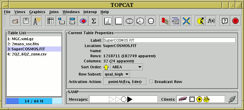 The Control Window