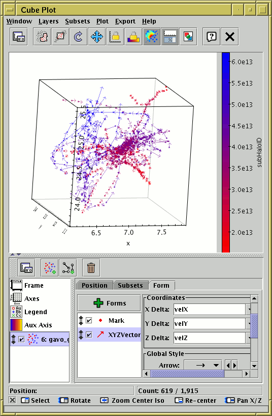 Cube Plot Window